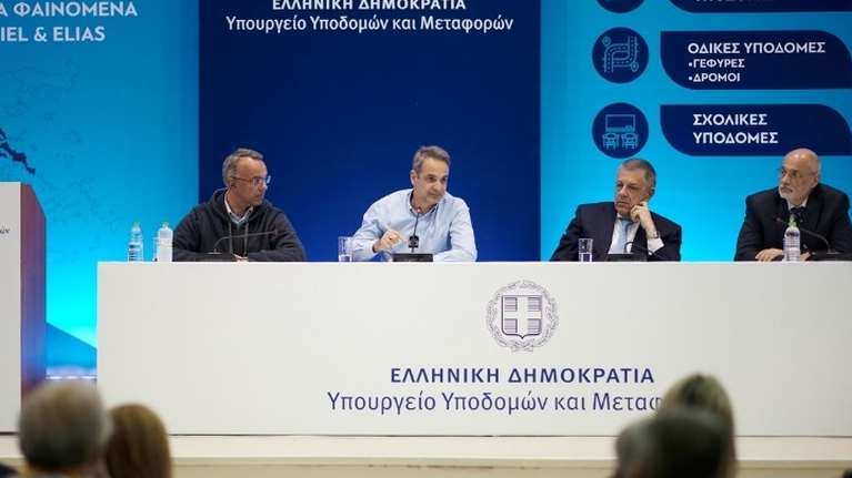 Μητσοτάκης: Θα ξεπεράσει τα 3 δισ. ευρώ η αποκατάσταση των ζημιών στη Θεσσαλία από τον &quot;Daniel&quot; και τον &quot;Elias&quot;