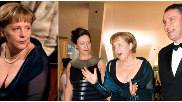 Η Άνγκελα Μέρκελ μιλάει για το πολυσυζητημένο φόρεμα με το μεγάλο ντεκολτέ στο Όσλο το 2008 - &quot;Δεν προέβλεψα τον σάλο&quot;
