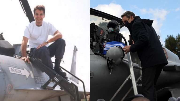 Κυριάκος Μητσοτάκης: Από το cockpit F-16 το 1991, στο Rafale 30 χρόνια μετά [Εικόνες]