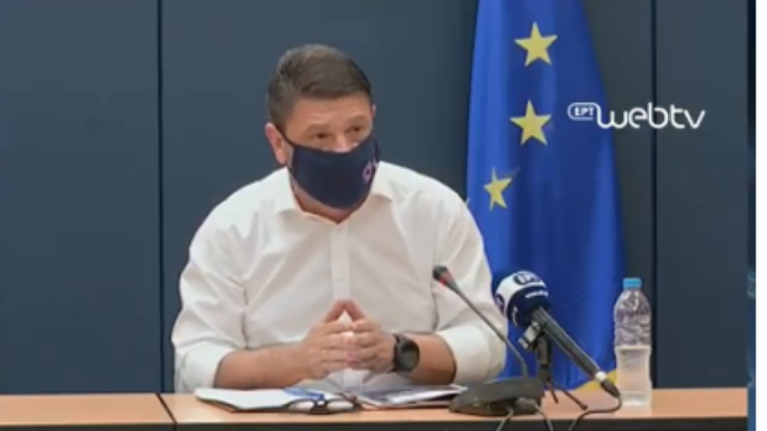 Ενημέρωση για κορονοϊό - Χαρδαλιάς: Δεν φταίει ο τουρισμός για την έξαρση - Δεν υπάρχει σχέδιο για γενικό lockdown