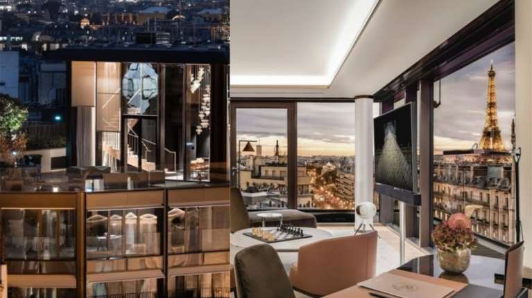 Bulgari Hotel στο "χρυσό τρίγωνο" του Παρισιού: Κλέβει την παράσταση το "ρετιρέ" και το Spa των 1.300 τ.μ [Εικόνες]