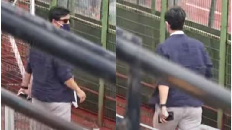 Η αμήχανη στιγμή του Σάκη Ρουβά: &quot;Φίλαθλοι&quot; τον βρίζουν χωρίς λόγο σε γήπεδο στην Κοζάνη [Βίντεο]