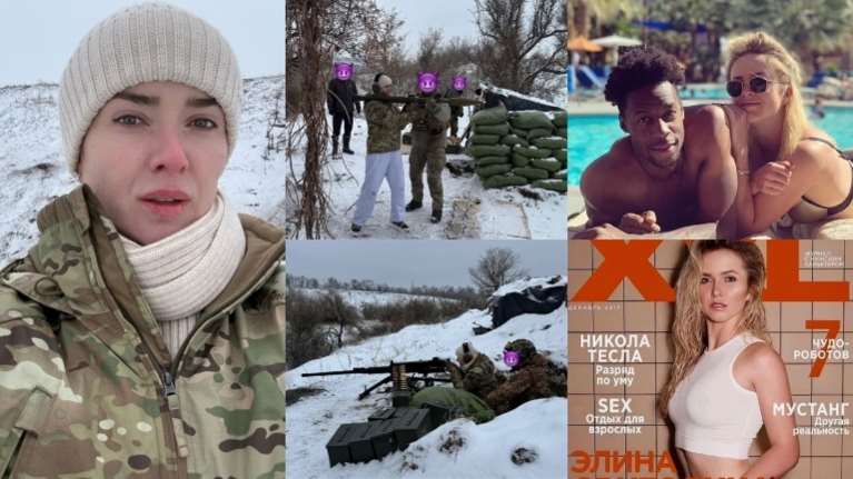 Η Σβιτολίνα άφησε τη ρακέτα τένις και έπιασε τα όπλα στην Ουκρανία - Η sexy φωτογράφιση και η κρυφή σχέση με τον Μομφίς