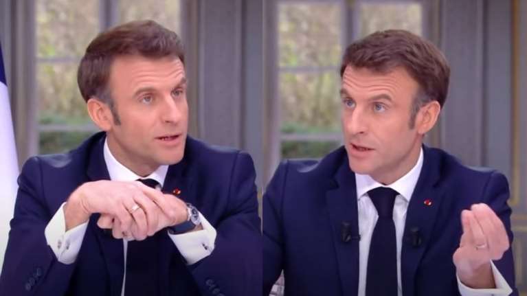 Γαλλία: &quot;Μυστήριο&quot; με το ρολόι του Μακρόν -Γιατί το έβγαλε on air; &quot;Κάνει 80.000 και ντράπηκε&quot; λένε οι αντιπολιτευόμενοι
