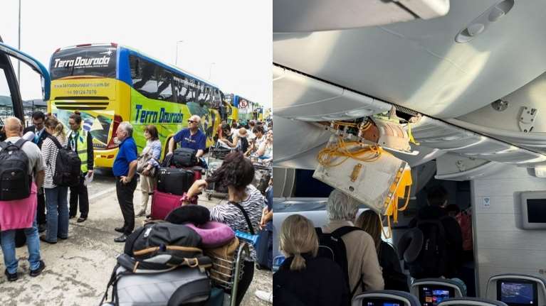 Πτήση-εφιάλτης από Μαδρίτη για Μοντεβιδέο - Τουλάχιστον 27 τραυματίες από αναταράξεις [εικόνες]