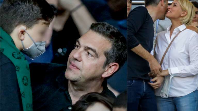 Τελικός Κυπέλλου: Στο ΟΑΚΑ με τους γιους του ο Τσίπρας - Πολιτικοί και ηθοποιοί που βρέθηκαν στις εξέδρες [εικόνες]