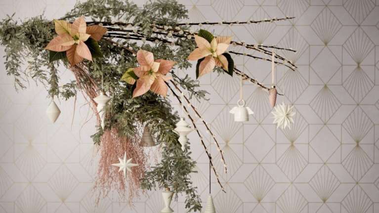 Χριστούγεννα με αίσθηση πολυτέλειας: Σικ διακοσμήσεις με χρυσές λεπτομέρειες και αλεξανδρινά