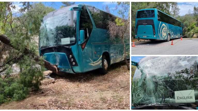 Αίγινα: Στο Παίδων &quot;Αγία Σοφία&quot; οι τρεις μαθήτριες - Πώς τραυματίστηκαν στο τροχαίο, το χειρόφρενο λεωφορείου που λύθηκε