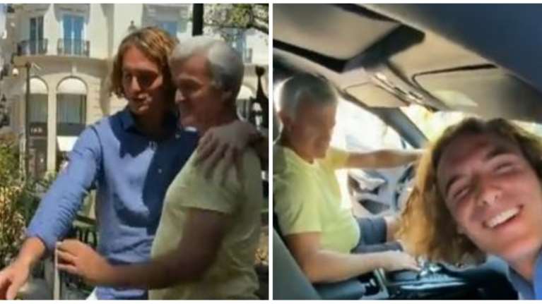 Στέφανος Τσιτσιπάς: Το απίστευτο δώρο των 240.000 ευρώ στον πατέρα του - Μια Aston Martin 707 ίππων