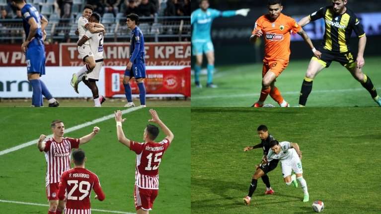 Super League: Ροντέο στην τελευταία αγωνιστική πριν τα πλέι οφ- Στην κορυφή ξανά ο ΠΑΟΚ, πέρασε 3ος ο Ολυμπιακός