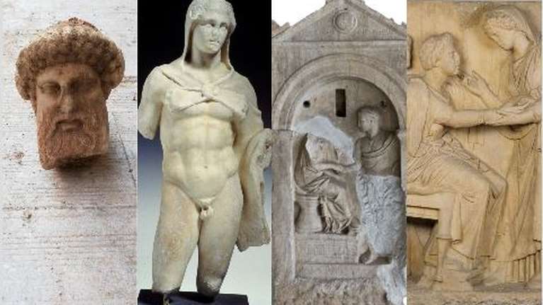 Η Αιόλου κρύβει έναν αρχαιολογικό θησαυρό κάτω από την άσφαλτο- Η κεφαλή του Ερμή και οι προηγούμενες ανακαλύψεις [Εικόνες]