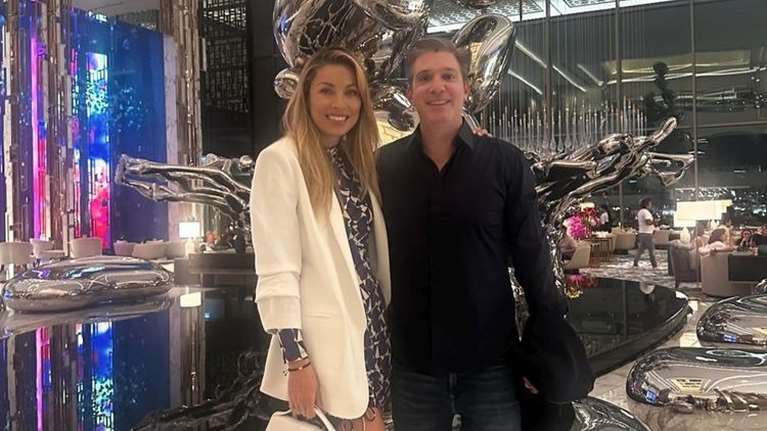 Η Μαριέττα Χρουσαλά και ο Λέων Πατίτσας ταξίδεψαν στο Ντουμπάι: Η εντυπωσιακή θέα και το ηλιοβασίλεμα