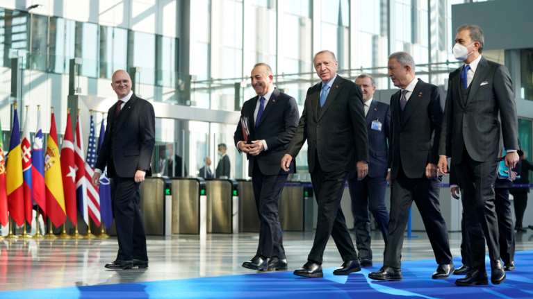 Σύνοδος ΝΑΤΟ - Ερντογάν: Κίεβο και Μόσχα εξακολουθούν να έχουν εκ διαμέτρου αντίθετες θέσεις