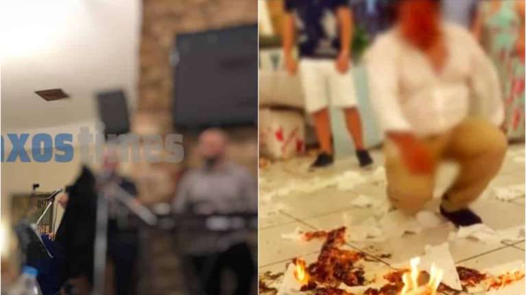 Νάξος: Απίστευτη κορονο-βάφτιση με 400 άτομα - Το &quot;έκαψαν&quot; με μουσική και χωρίς μάσκες μέχρι το πρωί [εικόνες]