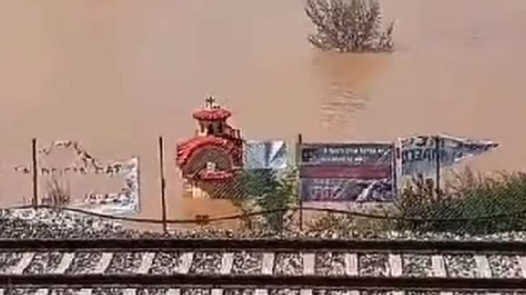 Πλημμύρισε το σημείο της σιδηροδρομικής τραγωδίας στα Τέμπη - H μία τραγωδία συναντά την άλλη [βίντεο]