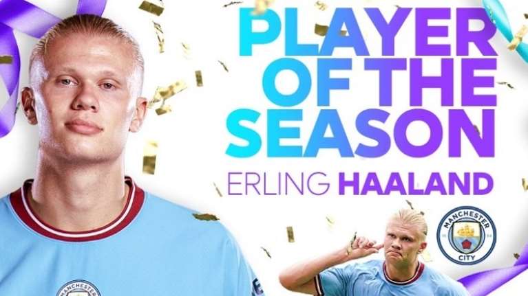 Παίκτης της χρονιάς στην Αγγλία ο Χάαλαντ - Επιβεβαίωσε όλα τα προγνωστικά