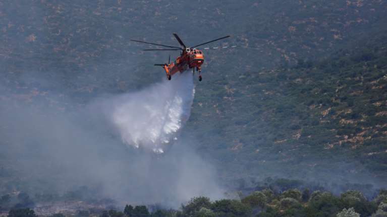 Φωτιά στην Κέα