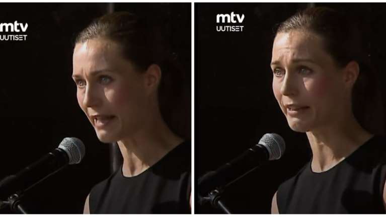 Σάνα Μαρίν: Ξέσπασε δακρυσμένη και με τρεμάμενη φωνή - &quot;Είμαι κι εγώ άνθρωπος, θέλω χαρά και ευχαρίστηση&quot;