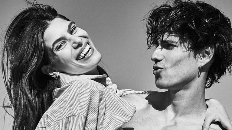 Η Ανθή Φακιδάρη με τον σύντροφό της και πρώην παίκτη του GNTM στο after party της Victoria&#39;s Secret