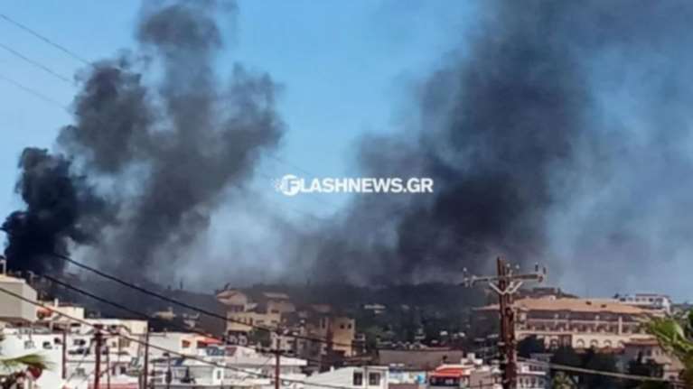 Κρήτη: Μεγάλη φωτιά σε ξενοδοχείο στην Αγία Πελαγία - Πραγματοποιήθηκε επίχειρηση εκκένωσης [βίντεο]