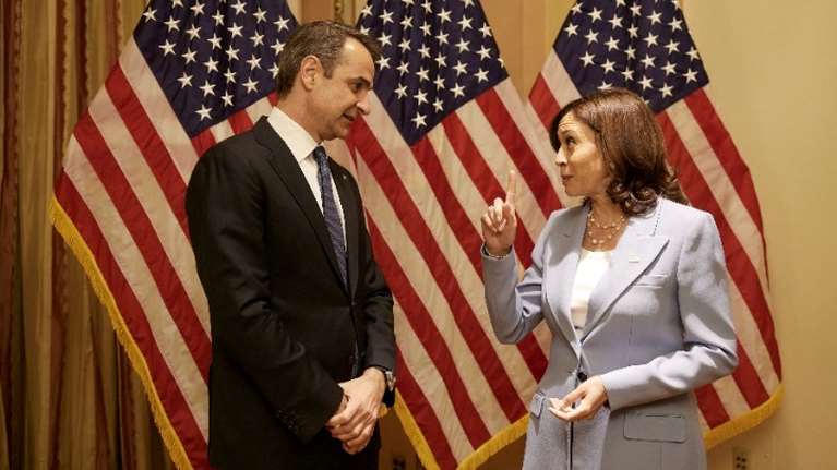 Συνάντηση Μητσοτάκη - Χάρις στις ΗΠΑ: &quot;Ισχυρή η ελληνοαμερικανική συμμαχία&quot;