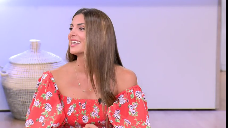 H Σταματίνα Τσιμτσιλή στον αέρα του &quot;Happy Day&quot; με τη μαμά της!