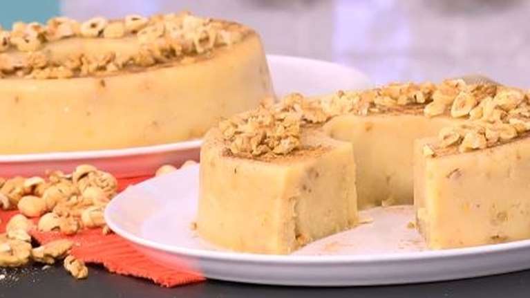 Σιμιγδαλένιος χαλβάς με φουντούκια: Το τέλειο γλυκό για την Καθαρά Δευτέρα