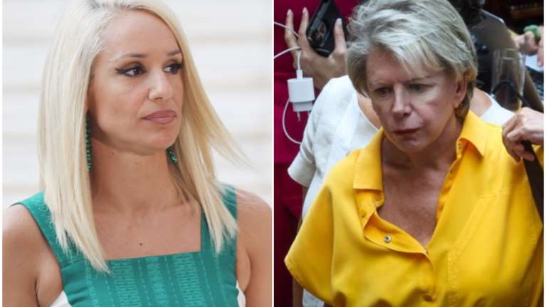 Ελενα Ακρίτα εναντίον Κατερίνας Παναγοπούλου επειδή φόρεσε Zeus &amp; Dione: &quot;Πετσετούλα με ασορτί τραπεζομάντηλο - Δεν ζηλεύω&quot;