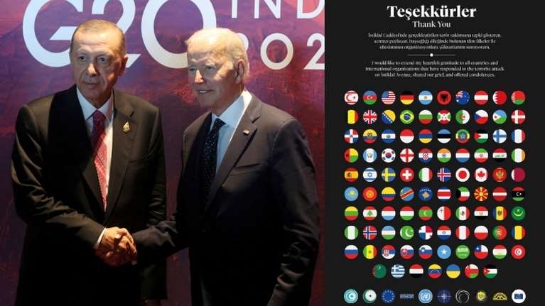 Τα γυρνάει ο Ερντογάν και λέει &quot;ευχαριστώ&quot; σε Ελλάδα και ΗΠΑ για τα συλλυπητήρια μετά την επίθεση στην Κωνσταντινούπολη