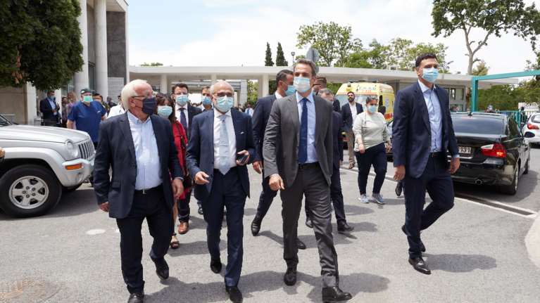 Μητσοτάκης από το ΑΧΕΠΑ: Θα χτίσουμε πάνω στην κρίση του κορονοϊού ένα νέο Εθνικό Σύστημα Υγείας