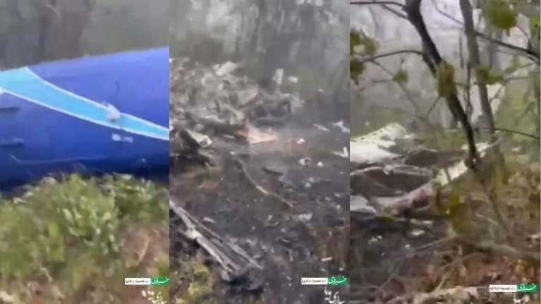 Ιράν-Συγκλονιστικό βίντεο: Η στιγμή που οι διασώστες εντοπίζουν τα συντρίμμια του ελικοπτέρου και ξεσπούν σε κλάματα