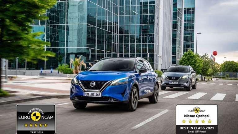 Το νέο Nissan Qashqai κορυφαίο στην κατηγορία του στο Euro NCAP του 2021