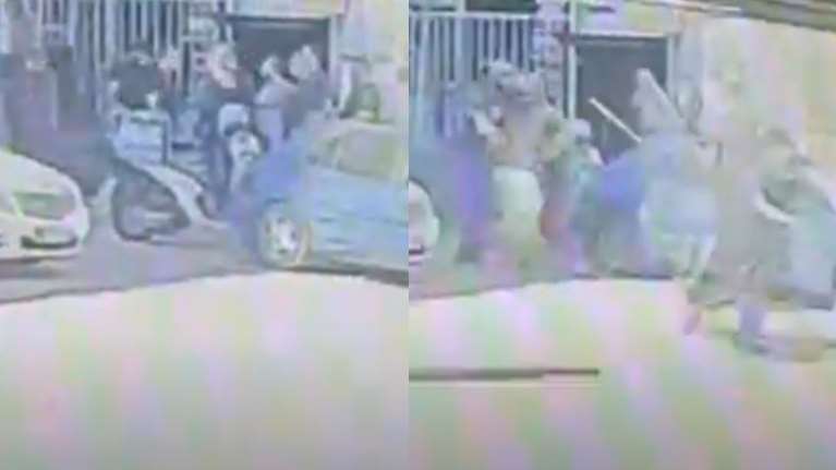 Μπράβοι-χούλιγκαν: Η στιγμή των πυροβολισμών στη Λεωφόρο μεταξύ οπαδών του Παναθηναϊκού [βίντεο]