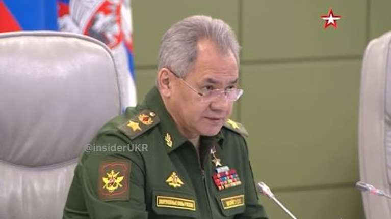 Νέα εμφάνιση Σοϊγκού: Οι στόχοι μας έχουν επιτευχθεί, θα επικεντρωθούμε στο Ντονμπάς [βίντεο]