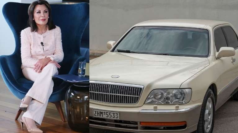 Στο &quot;σφυρί&quot; η λιμουζίνα της Γ. Αγγελοπούλου στους Ολυμπιακούς Αγώνες 2004 - Το κάψιμο από την αγαπημένη της συνήθεια