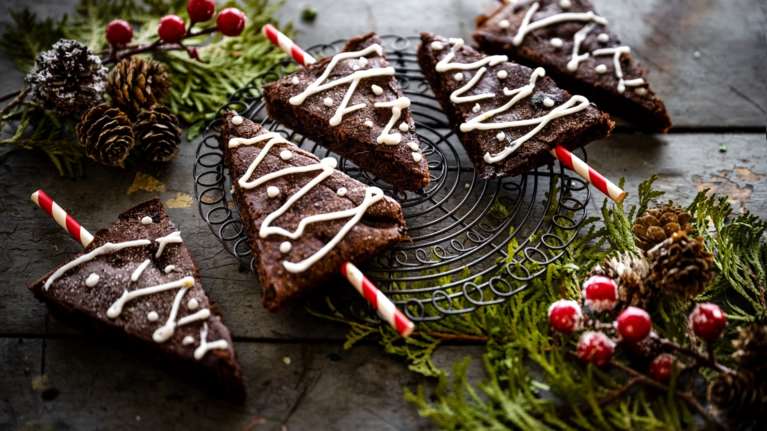 Συνταγή για συγκλονιστικό χριστουγεννιάτικο brownie, χωρίς ζάχαρη - Πανεύκολο, πολύ νόστιμο