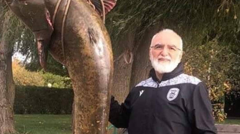 Ιβάν Σαββίδης: Το μεγαλύτερο ψάρι της ζωής του έπιασε ο ιδιοκτήτης του ΠΑΟΚ [Εικόνα]