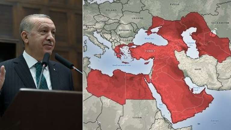 Σφοδρές αντιδράσεις για  χάρτη του αμερικανικού Stratfor: Προβλέπει τα τουρκικά σύνορα το 2050 και εξοργίζει