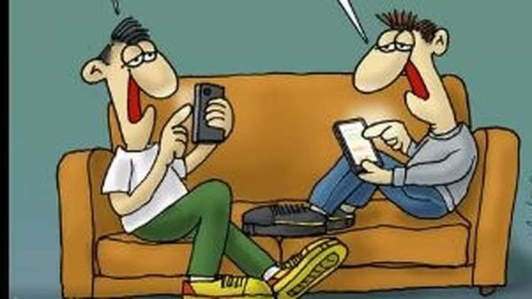 Το νέο σκίτσο του Αρκά για τον εθισμό στα social media και τη... γριά