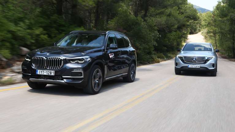 Συγκρίνουμε BMW X5 xDrive 45e vs Mercedes EQC 400 4MATIC