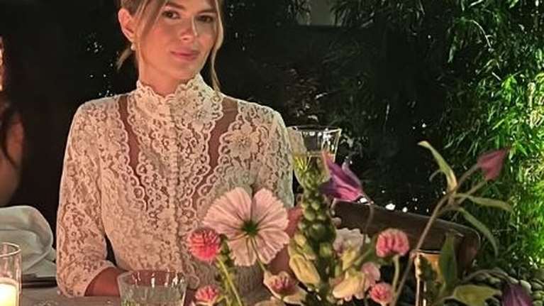 Αμαλία Κωστοπούλου: Mε δημιουργία Έλληνα σχεδιαστή στο πάρτι του γάμου της