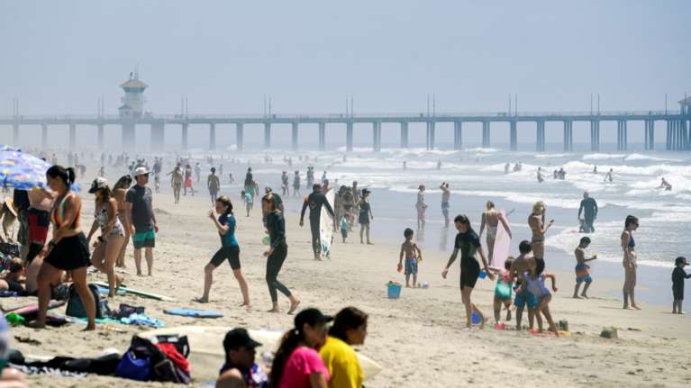 Καλιφόρνια: Κλείνουν όλες οι παραλίες και τα πάρκα μετά τον χαμό του περασμένου Σαββατοκύριακου