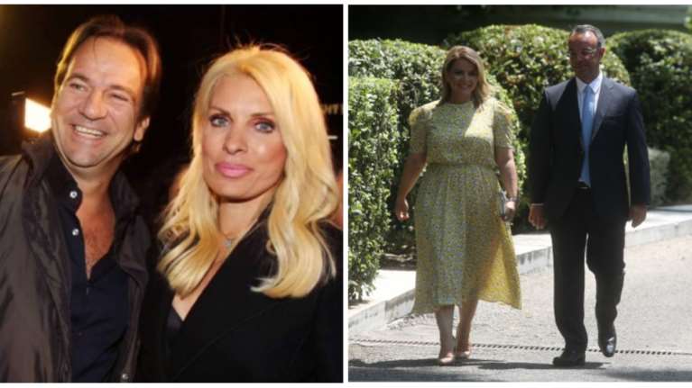 Ελένη Μενεγάκη - Μάκης Παντζόπουλος: Για φαγητό με τον Χρήστο Σταϊκούρα στην Πεντέλη