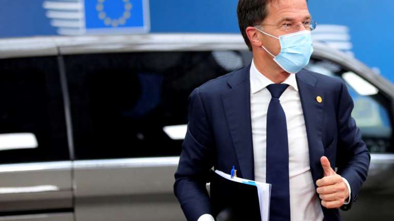 Ο Ρούτε απευθύνεται στον Ερντογάν μπροστά στις κάμερες: &quot;Εχω ένα μήνυμα και είναι απλό&quot; [Βίντεο]