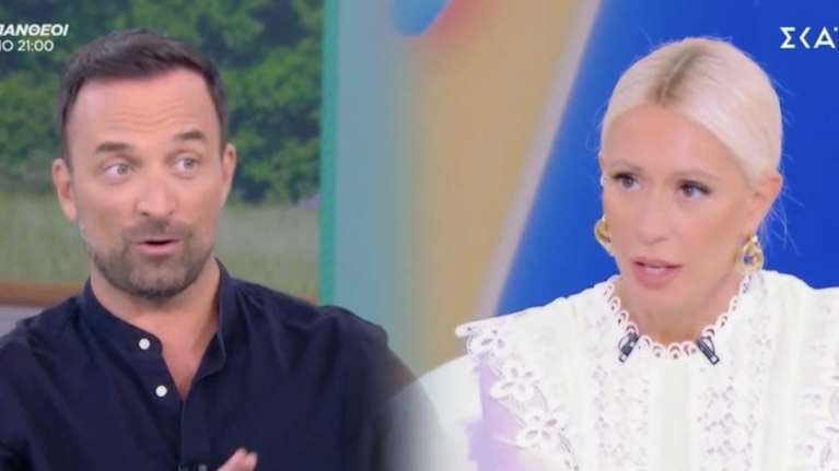 Γιώργος Λιανός: "Πάγωσε" τη Μαρία Μπακοδήμου – "Η σύζυγός μου είναι για 5η φορά έγκυος"