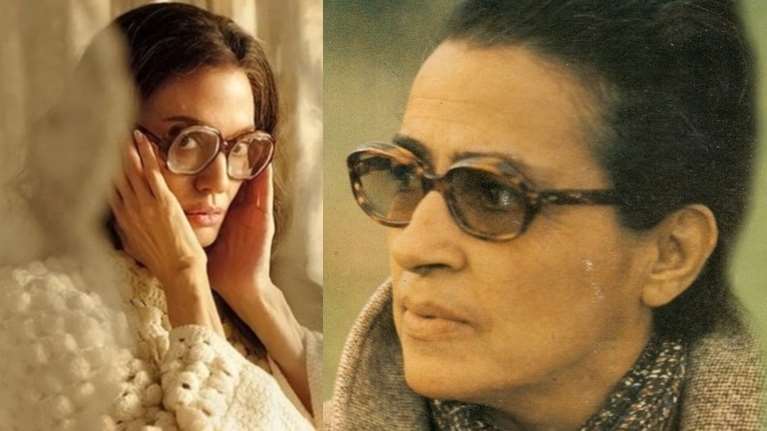 Σωτηρία Μπέλλου ή Χρύσα Ρώπα στην &quot;Ευτυχία&quot;; Πάρτι στο Twitter με τη μεταμόρφωση της Αντζελίνας Τζολί σε Μαρία Κάλλας