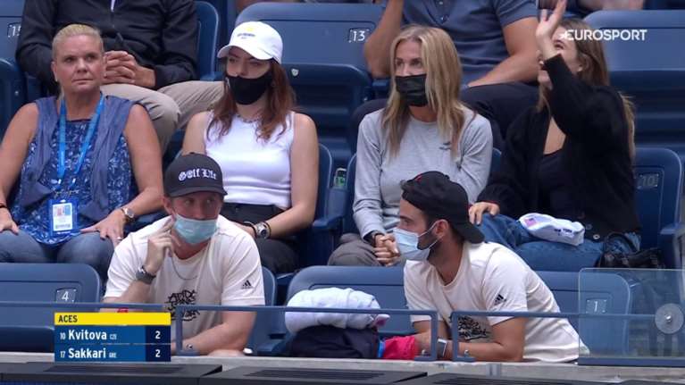 Στους &quot;16&quot; του US Open η Σάκκαρη: Στο πλευρό της η Μαρέβα και η Δάφνη Μητσοτάκη