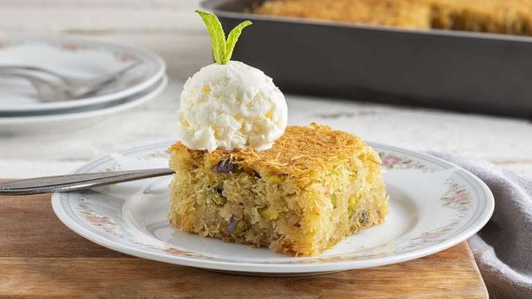 Πορτοκαλόπιτα με κανταΐφι - Το απόλυτα καλοκαιρινό γλυκό, συνοδεύεται τέλεια με παγωτό