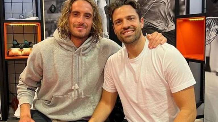 Ο  Κωνσταντίνος Αργυρός στο πλευρό του Τσιτσιπά στη Μαδρίτη [Bίντεο]