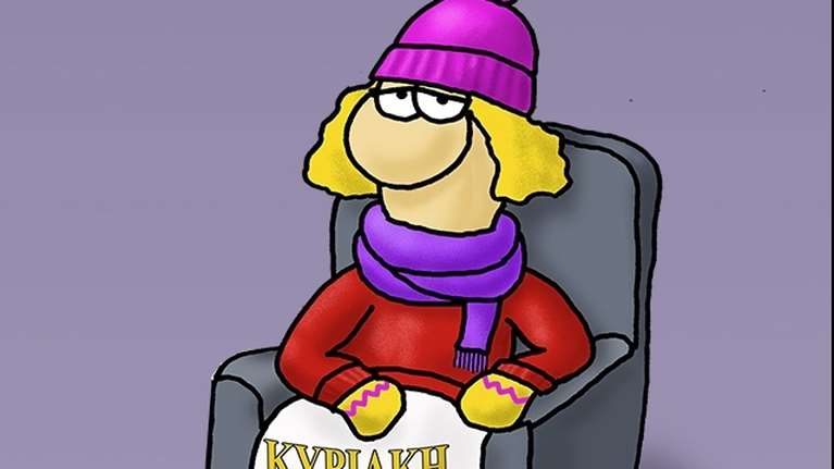 Αρκάς: Η Κυριακή δεν την παλεύει με το κρύο μέσα στο σπίτι